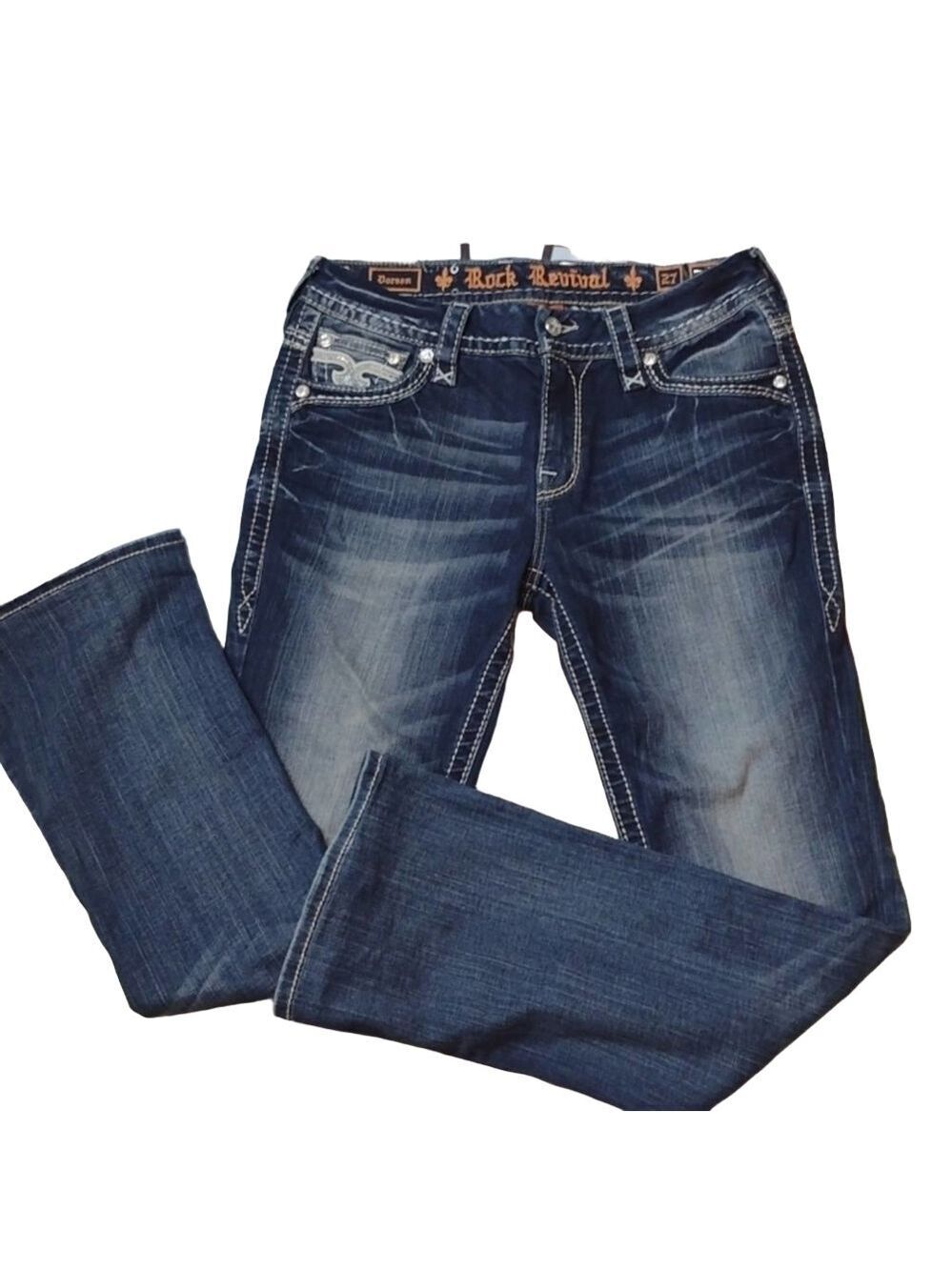 Rock revival doreen easy boot jeans size 27